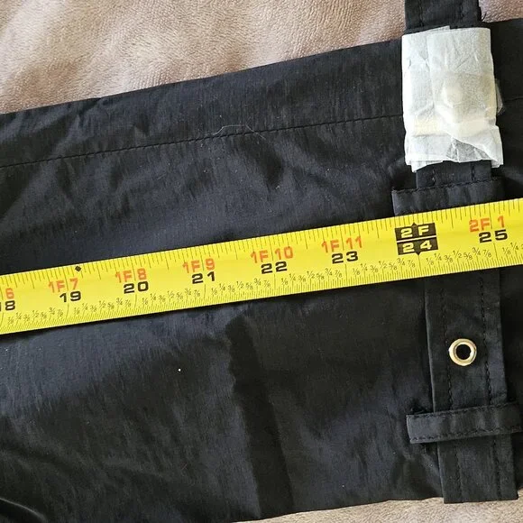 ISAAC MIZRAHI LIVE WOMEN'S BLACK TRENCH COAT XL NWT - Picture 2 of 16